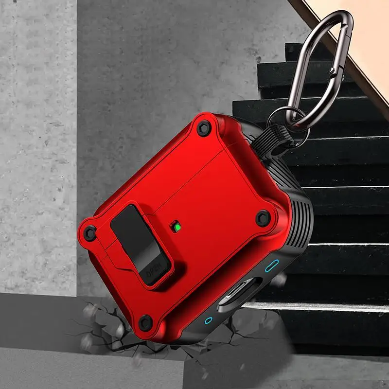 ฝาครอบล็อคอัตโนมัติสำหรับ AirPods Pro3 2025 เคสสำหรับ AirPods Pro 2 เคสสำหรับ AirPods4 รุ่นที่ 3 ปี 2021 เคสสำหรับ AirPods Pro 2 รุ่นที่ 1