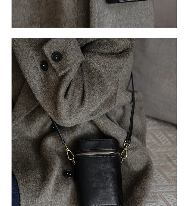 Outdoor Casual Luxus-Umhängetasche aus erstklassigem Rindsleder für Damen, niedliche Mini-Handytasche, Wochenend- und Party-Crossbody-Tasche aus echtem Leder – Detail 13