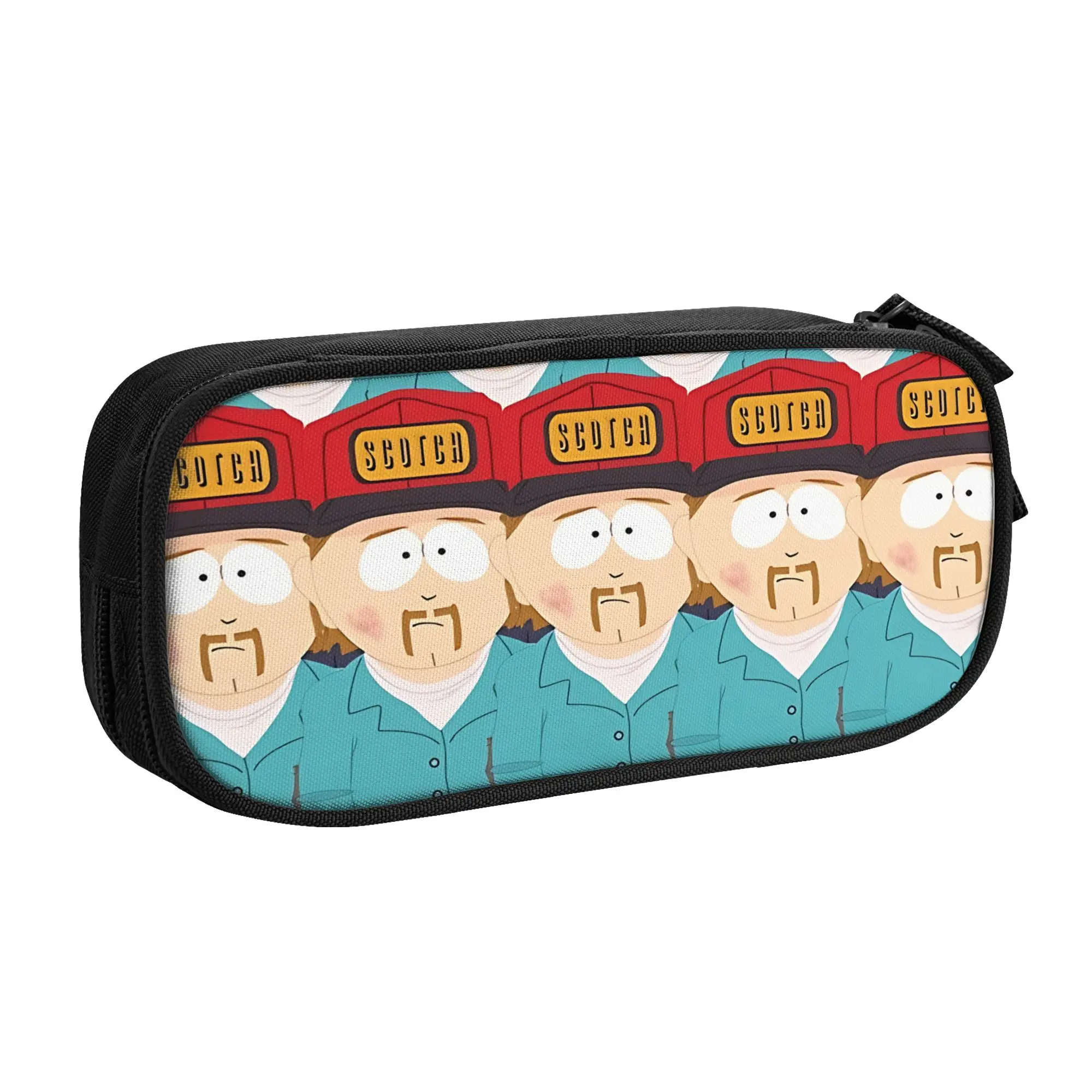 

Stuart McCormick Southspark Pencil Cases Bags Student Big Capacity Students School Zipper Pencilcases