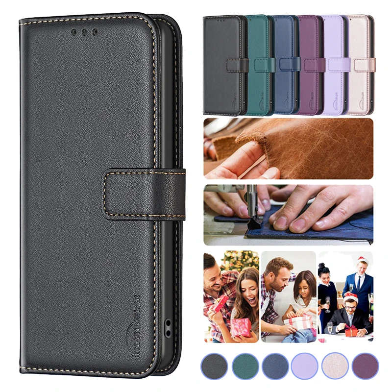 Leather Flip Wallet… - image