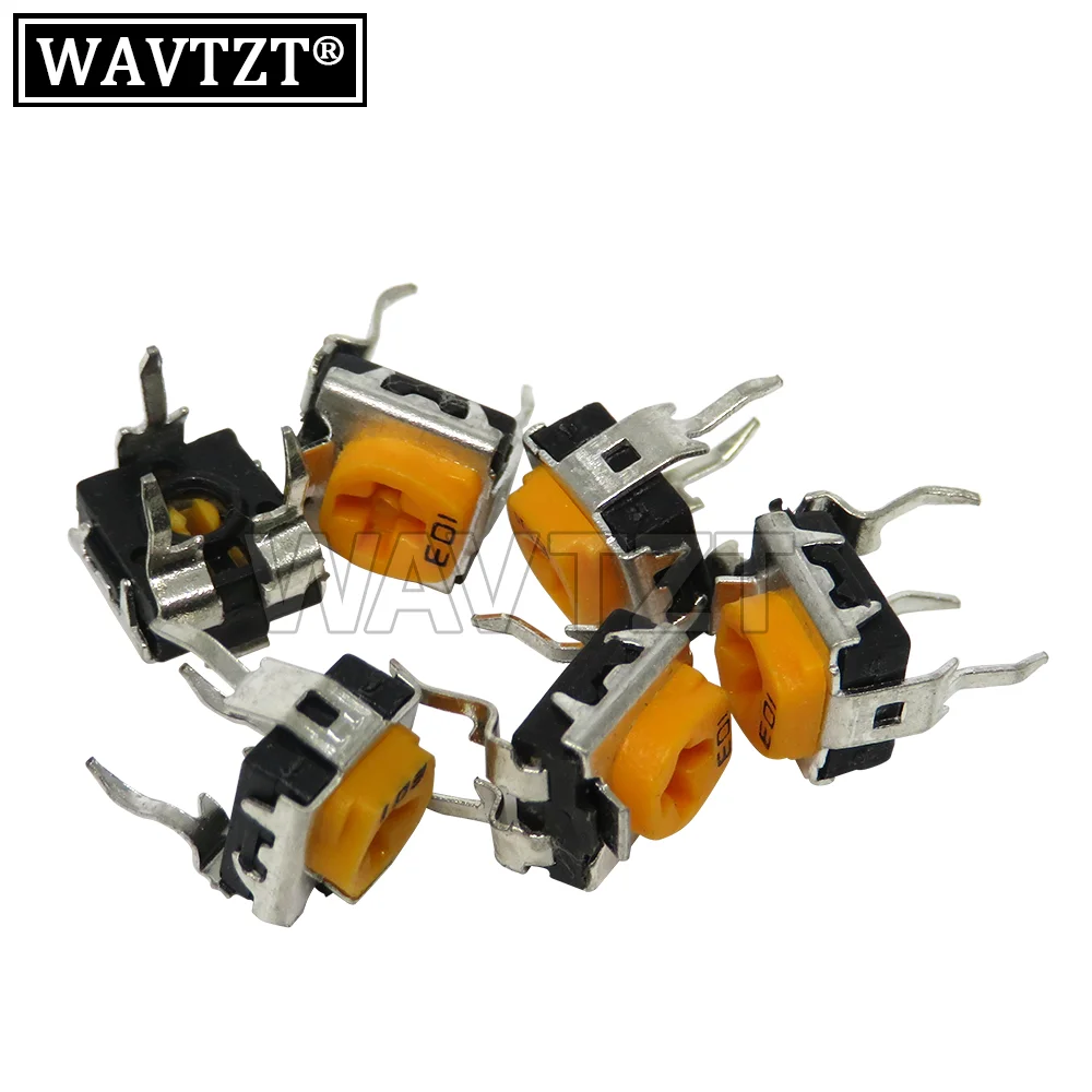 20PCS WH06-2C  Trimmer Potentiometer WH06 100 200 500 1K 2K 5K 10K 20K 50K 100K 200K 500K 1M Ohm Variable Resistors