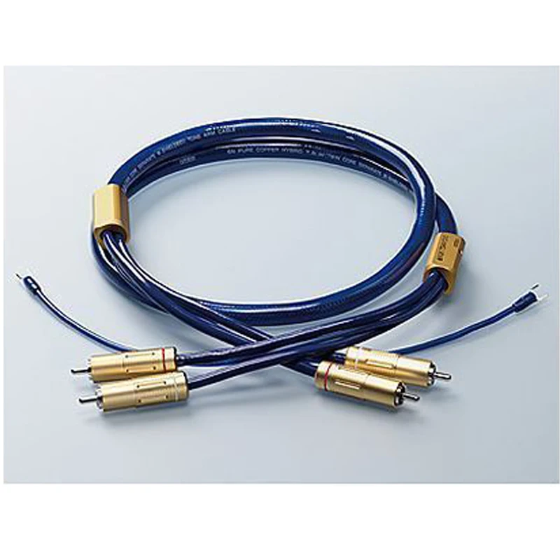 Denmark ORTOFON 6NX-TSW 1010R RCA Lotus LP Vinyl Turntable Signal Line For Vinyl Turntable Machine