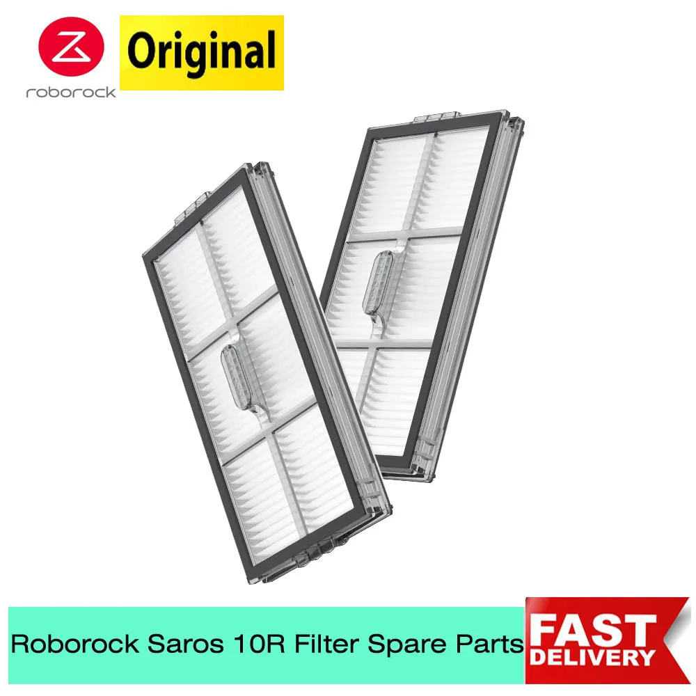 

Genuine Roborock Saros 10R Hepa Filter Accessory Of G20s Ultra Antibacterial washable filter Spare Parts Original Dustbin Filter