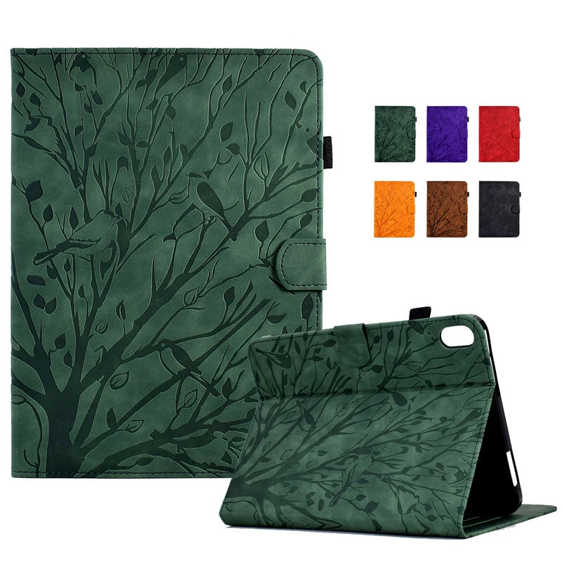 Funda For Xiaomi Redmi Pad 2 Case Embossed Tree Magnetic Wallet Stand Tablet Coque For Redmi Pad 2 Case Cover 2025