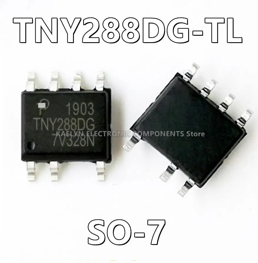 10Pcs/lot TNY288DG-TL TNY288DG Converter Offline Flyback Topology 124kHz ~ 140kHz SO-8C