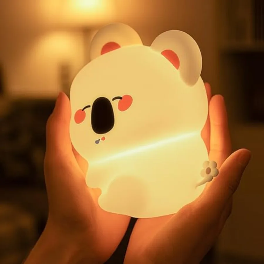 Koala Night Light Soft Dimmable Baby Lamp