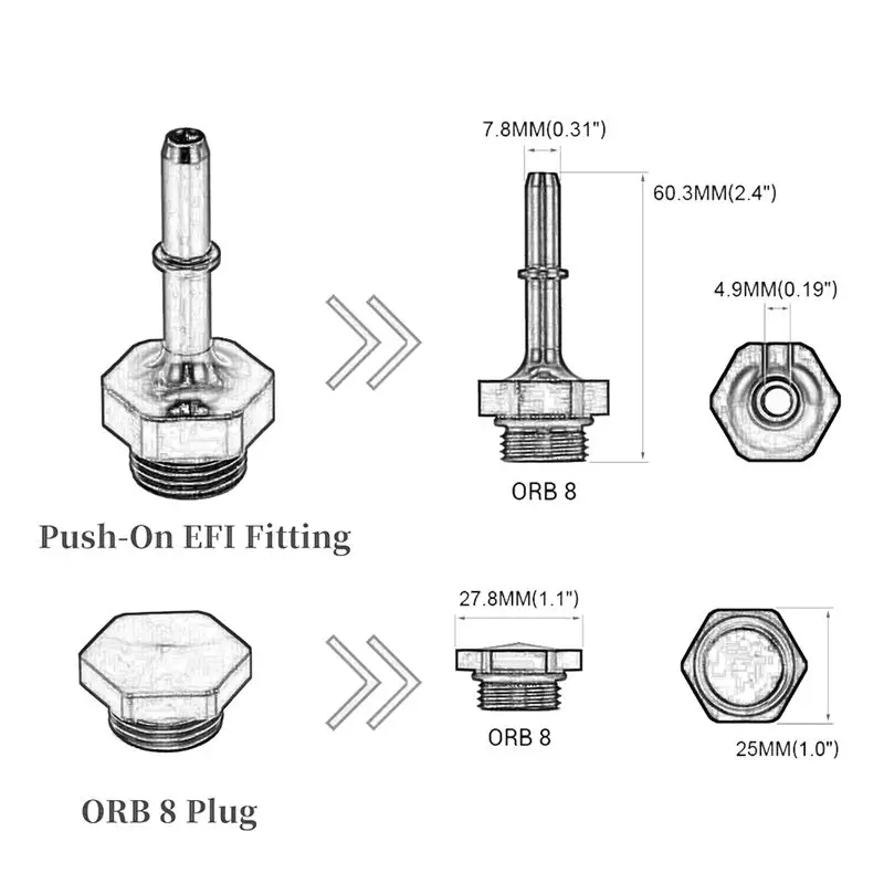 AT29-K-Series Automotive Fuel Rails High Flow Fuel Rails Fuel Rails Automotive Accessories For Honda Civic Acura