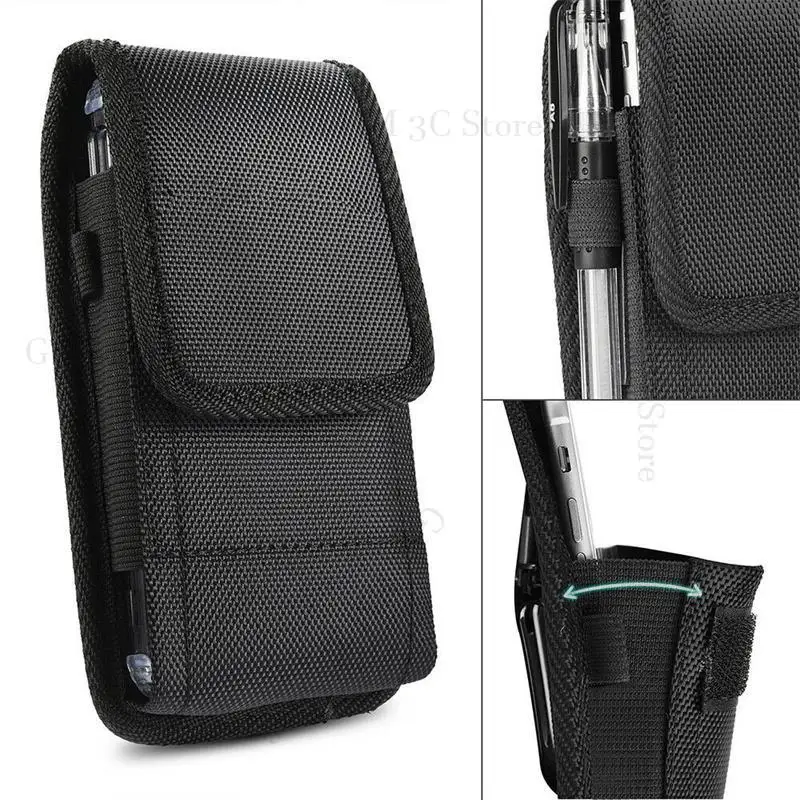 

Oxford Cloth Case Wallet Pouch For ZTE nubia Z60 Ultra Phone Case Waist Bag For nubia Z50S Z40S Pro Blade V50S V70 Pro V10 Vita