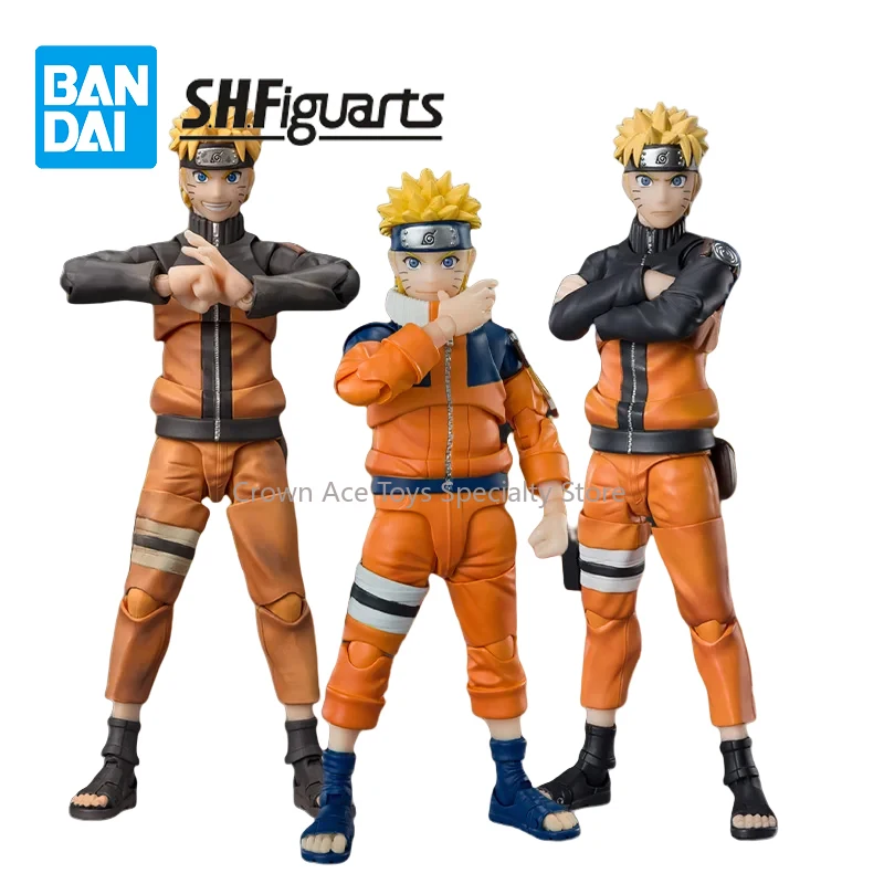 

Bandai S.H.Figuarts SHF NARUTO Naruto Battle Scarred Edition Anime Action Figure Finished Model Kit Toy Boys Girls Birthday Gift