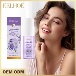 EELHOE Lavender Body Aromatherapy Spray Leaves Fragrance Lasting Lavender Fragrance Pleasant Fresh Flower Fragrance Spray