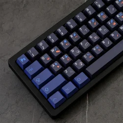 GMK PS Programmer Theme Keycap Set 129key PBT Custom Personalized Keyboard Cap Cherry Profile Key Cap for Mechanical Keyboard