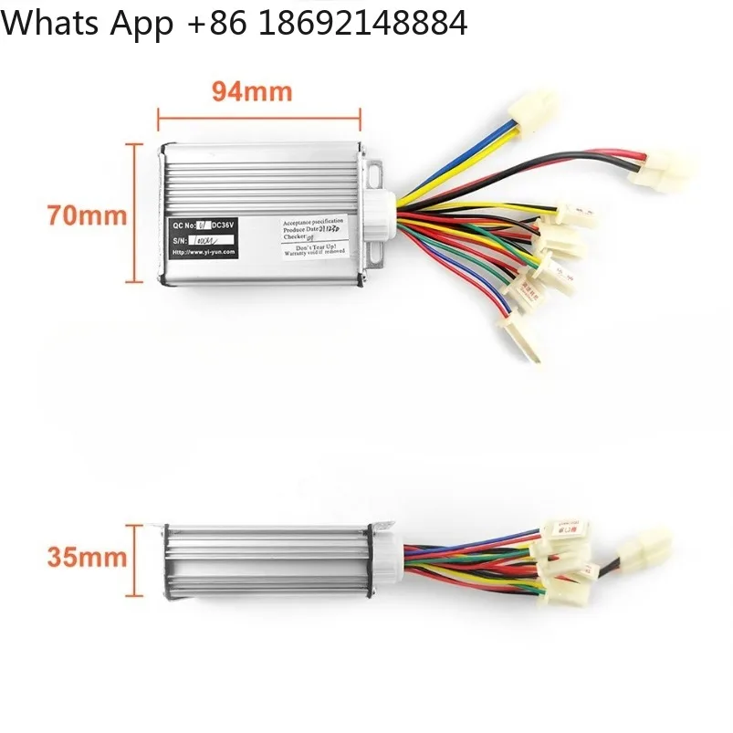 36V 1000W electric scooter with brush controller 48V control device for chain transmission electric bicycle