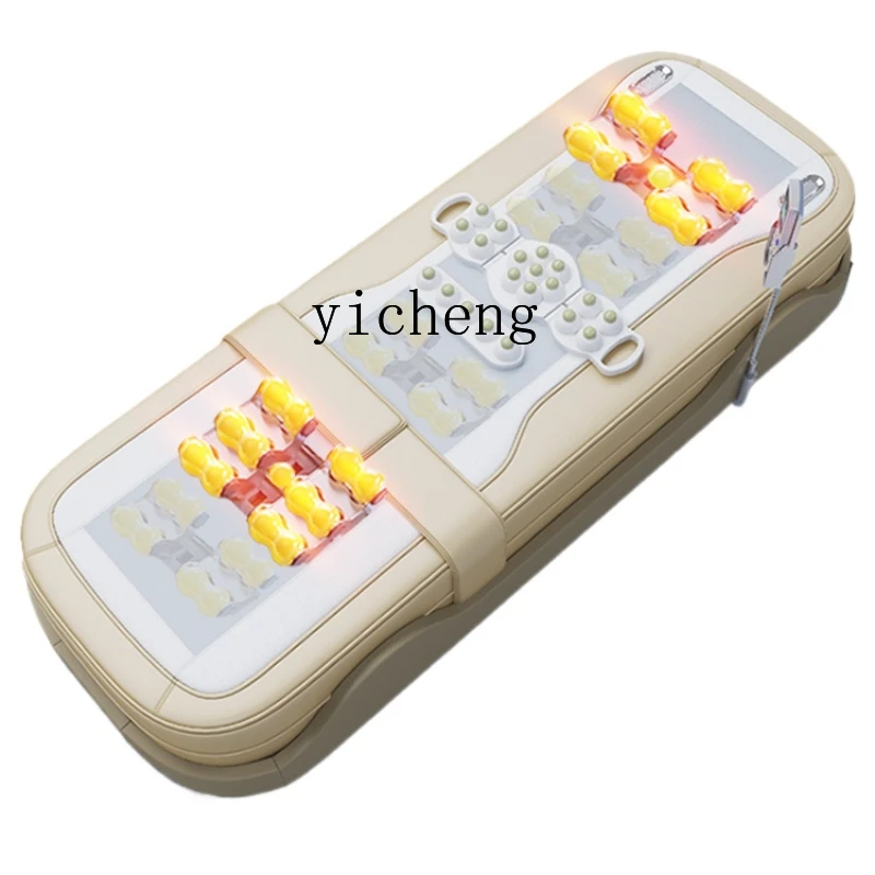 

XL Full Body Massage Couch Automatic Jade Electric Multi-Function Warm Jade Tepidity Therapy Bed