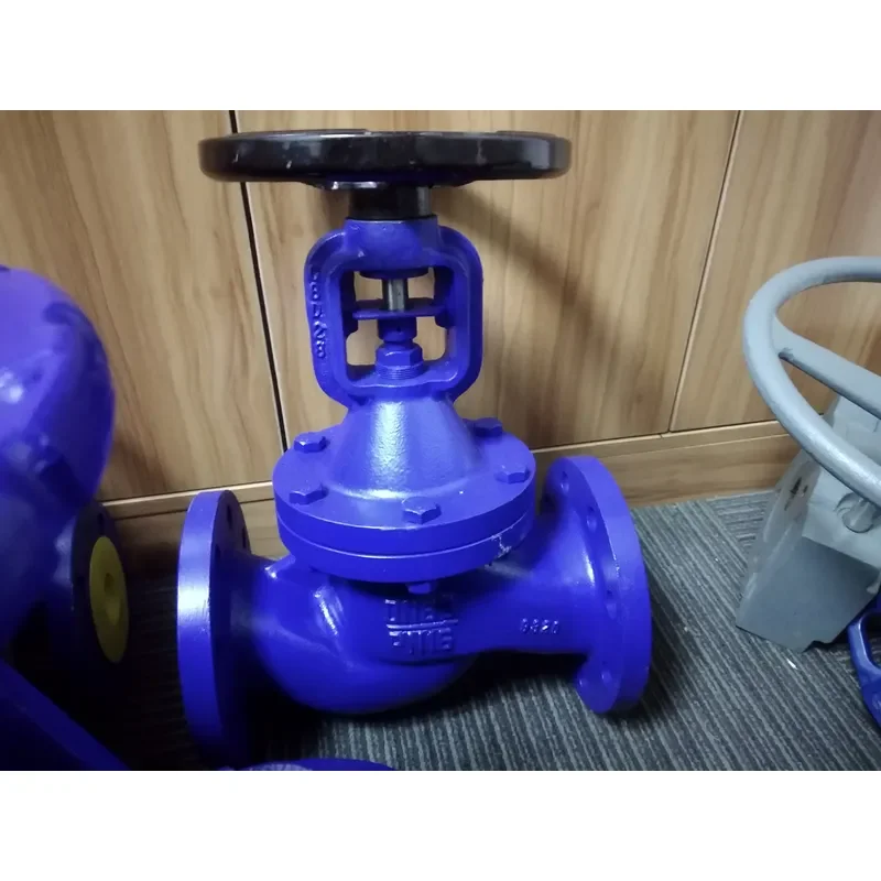 PN40 Cast Steel Bellows Globe Valve 3356 Industrial Pipeline Control Valve High Pressure Steam Water Gas Shut Off Valve