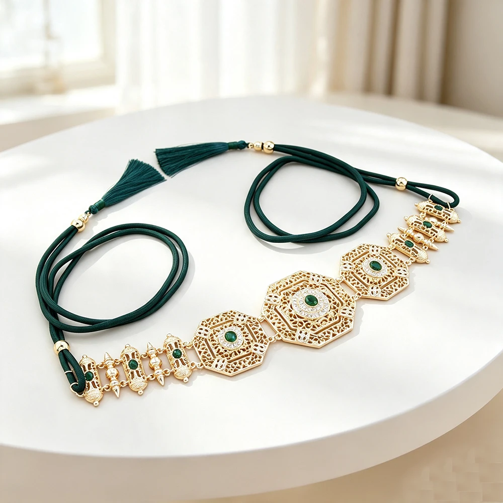 Ceinture dorée pour femme avec - Body Jewelry avis et prix
