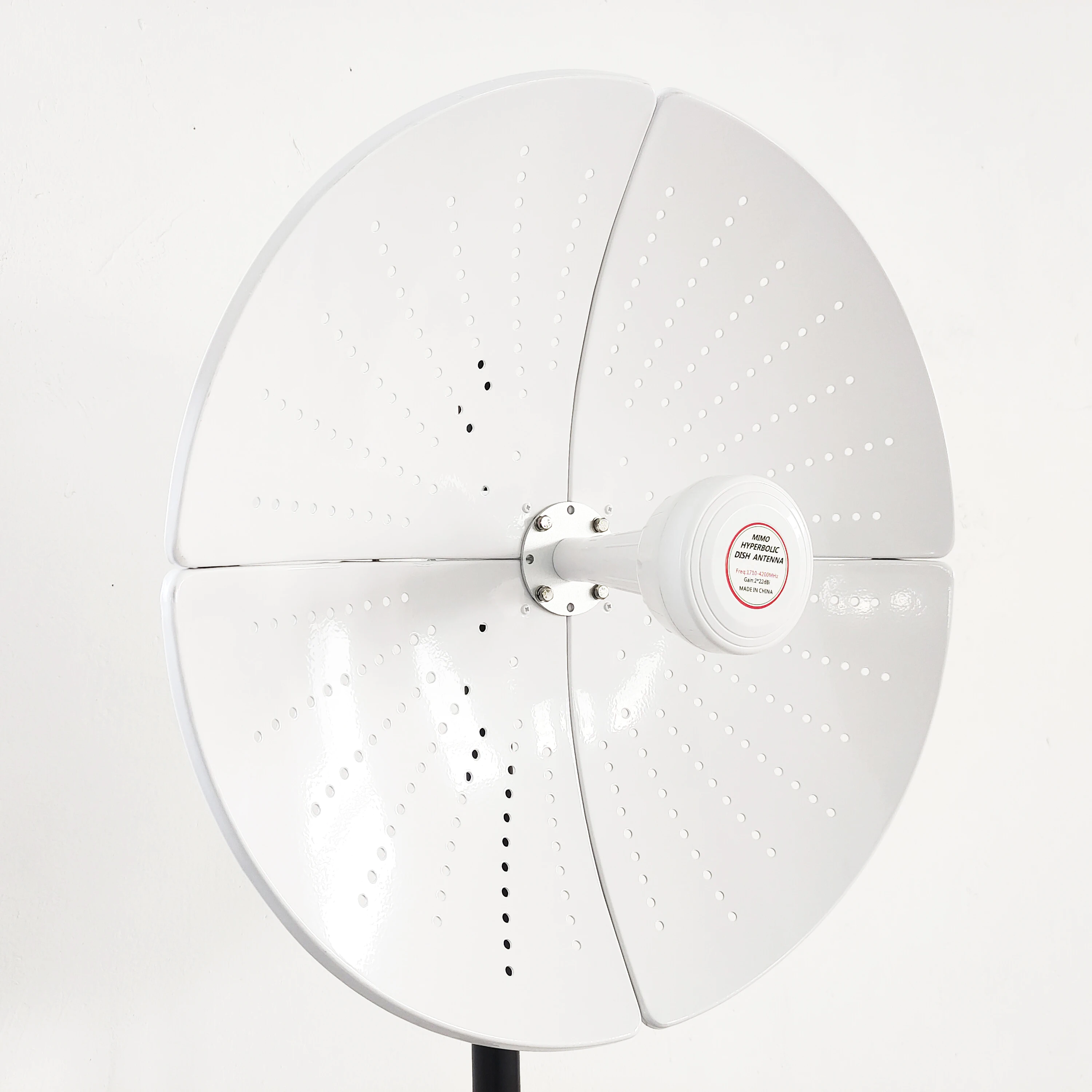 Most popular AN-Q26 4G 5G Antenna MIMO 1710-4200MHz 22dBi Outdoor Hyperbolic Wireless Communication Multiband Parabolic Antenna