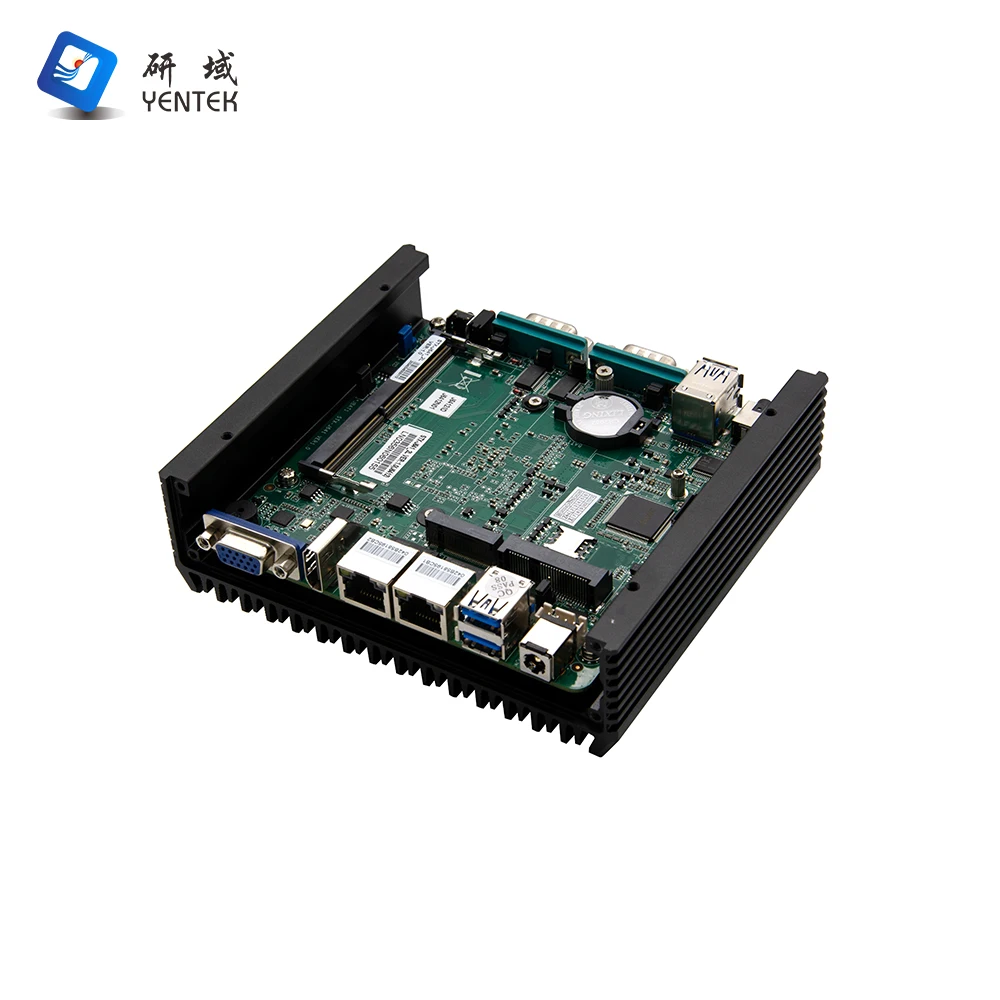 工場用J6412 J6426 N6211 デュアルLAN デュアルCOM ファンレスコンピュータ 産業用ボックスPC 産業用PC 組み込みOPSデスクトップ産業用PC
