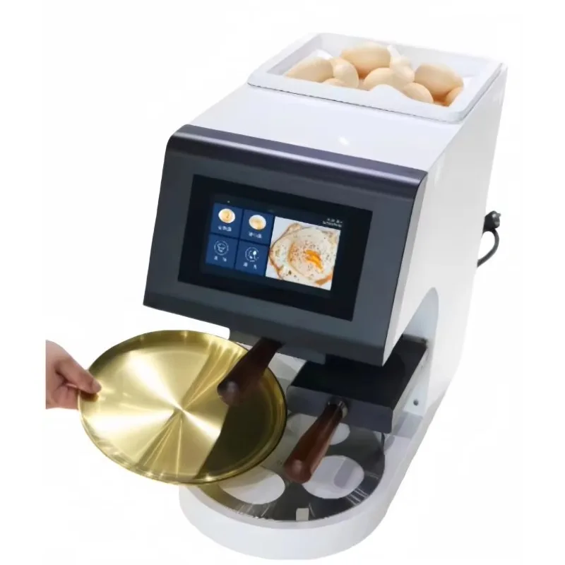 Intelligent Electric Engine Frying Machine For Commercial Omelette Cooking High Efficiency Automatic Egg Frying Tool