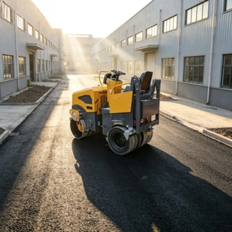 China Factory 20 Ton Vibrating Road Roller Double Drum Hydraulic Roller for Smooth Construction Surface
