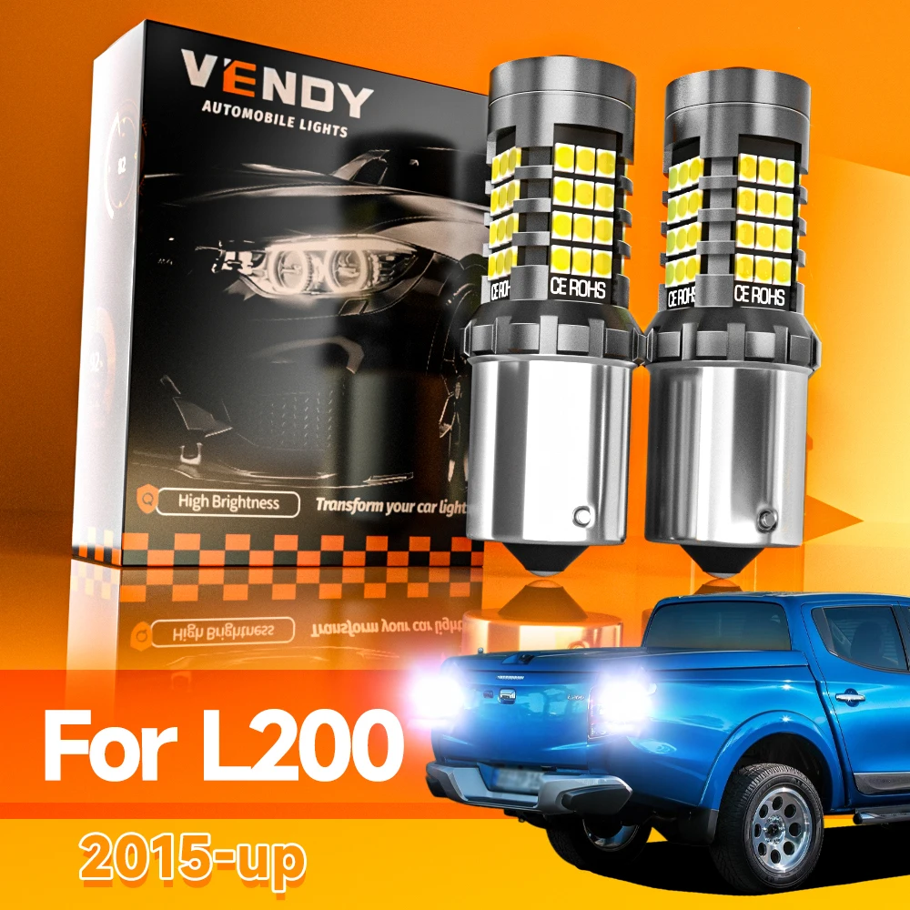

2pcs For Mitsubishi L200 2015-2023 LED Reverse Light Backup Lamp 2016 2017 2018 2019 2020 2021 2022 Canbus Accessories