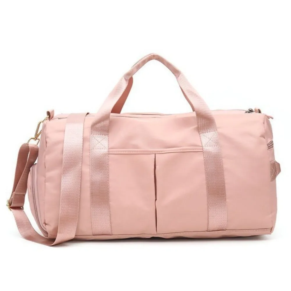 Oxford Travel Luggage Bag Short Distance Multi Layered Large Capacity Handbag Multi-functional with Shoe Compartment