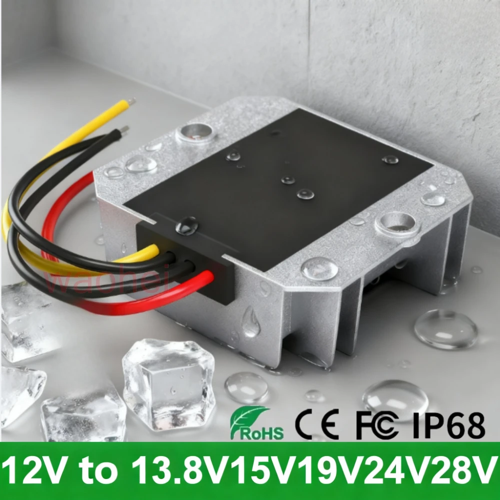 

12v to 13.8v 15v 19v 20v 24v 27v 28v 29v 1A 2A 3A 4A 5A DC to DC Step Up Boost Power Converter Regulator Volt Non-isolated ROHS