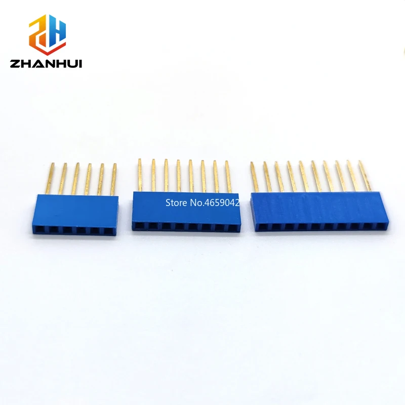 10pcs Long Needle Female Pin Header Strip Connectors