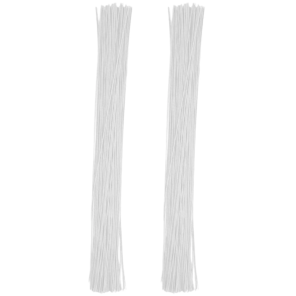 

100 Pcs Handmade Florist Wires for Handwork Craft The Bouquet Floral DIY Iron Shop Wrapping Stems