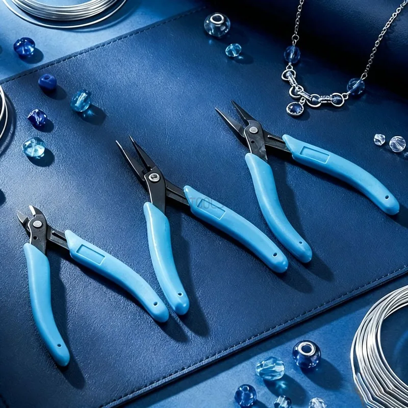 

Многофункциональный набор ювелирных плоскогубцев: острогубцы, плоскогубцы, кусачки. Профессиональные инструменты для изготовления ювелирных изделий и рукоделия.