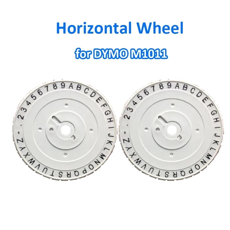 1-2 piece Original Dymo Rhino 3D Embossing Horizontal Wheel for M1011