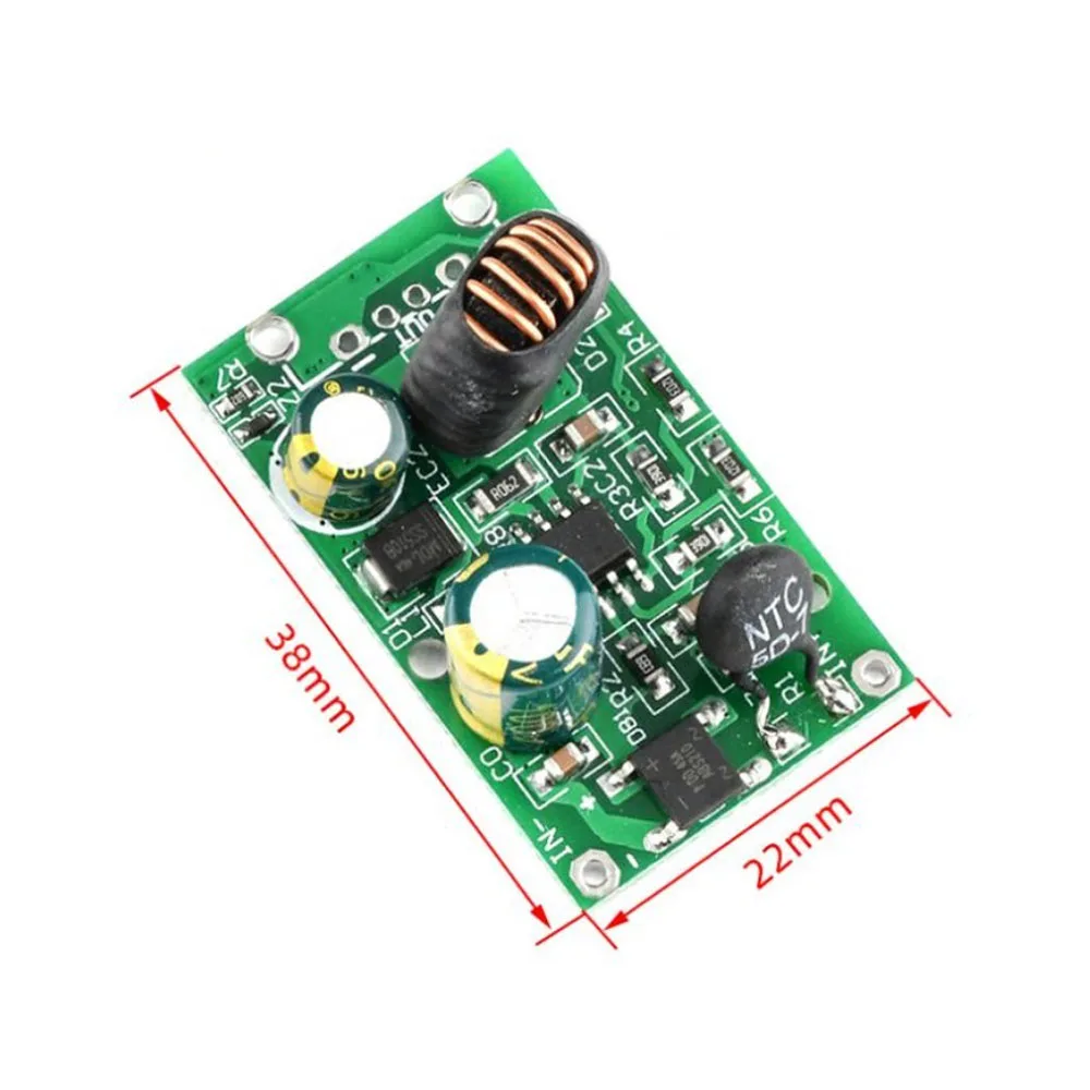 Buck Power Board DC 9-90V to 5V 2A 12V 2A Step Down Power Supply Module DC-DC Buck Converter Non-isolated Backconnect Protection