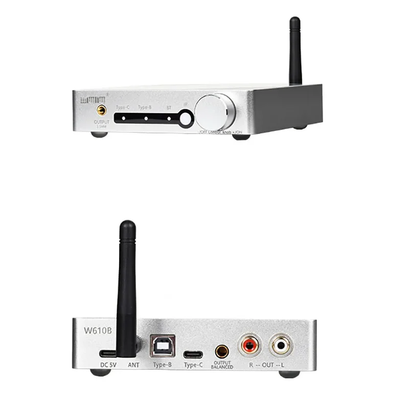 Imagem -02 - Decodificador de Áudio Pcm1794 Duplo Bluetooth 5.0 Qcc5125 Suporte Ldac Aptx-hd Saída Balanceada 44 mm op Amp