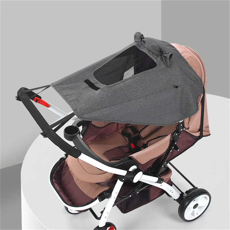 Universal Baby Stroller Accessories Sun Shade UV Protection Sunshade Carriage Canopy Cover For Prams Infants Car Seat Sun Visor