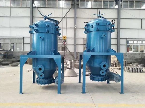 Festflüssigkeitstrennung, vertikaler Druck-Blattfilter