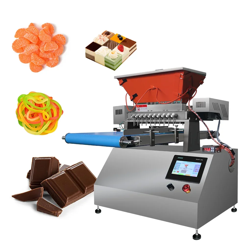 Premium  Automatic Chocolate Making Machine One Shot Chocolate Depositor Chocolate bar Machine