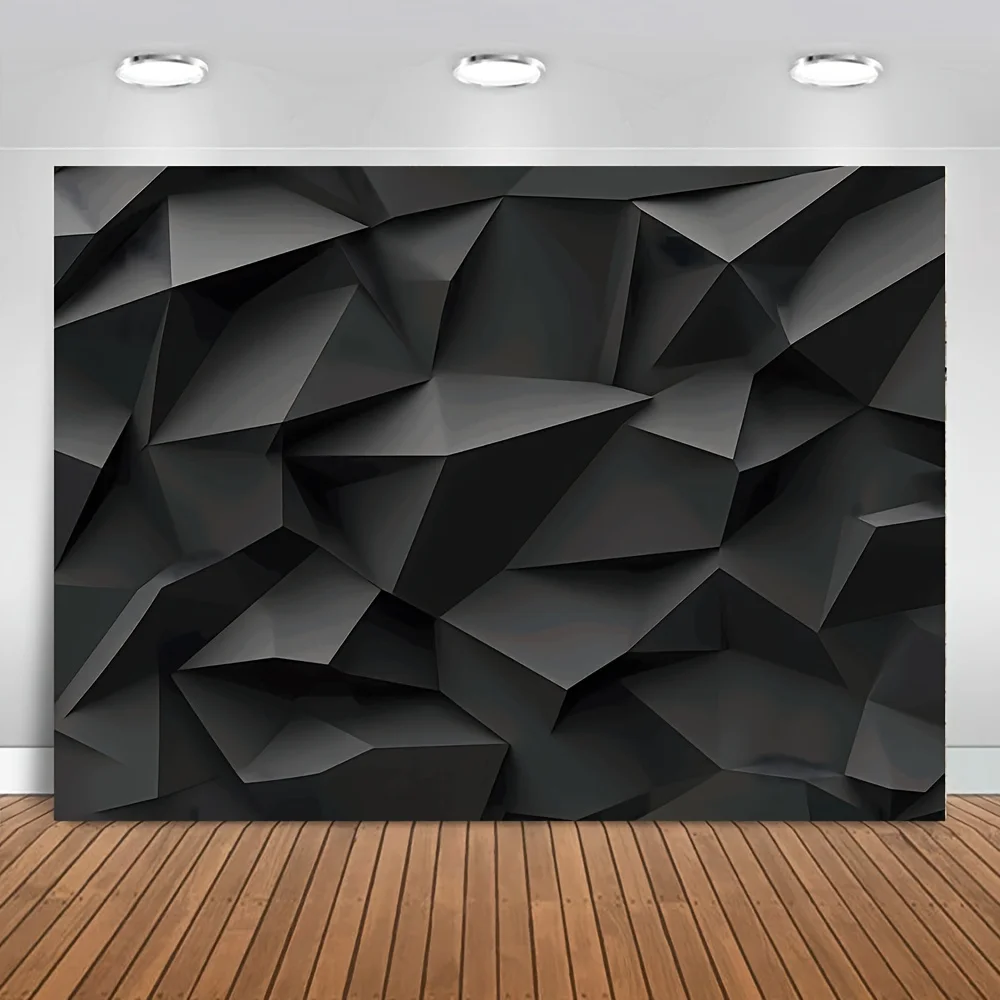 قطعة واحدة، خلفية تصوير جدارية ثلاثية الأبعاد من الحجر الرمادي، مناسبة تذكارية، حفلة مهرجان، دعامة استوديو منزلية #2