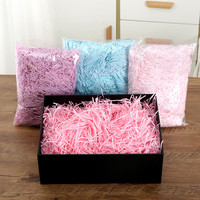 Lafite Paper Color Lafite Grass Filler Birthday Wedding Party Gift Box Candy Packaging Decoration Please Note Not Included Box