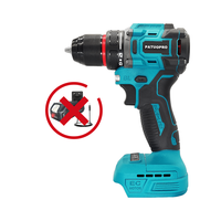 10mm Cordless Electric Drill Brushless Screwdriver 2 Speed Drill Driver Handheld Power Tools For Makita 18V Battery(No Battery)