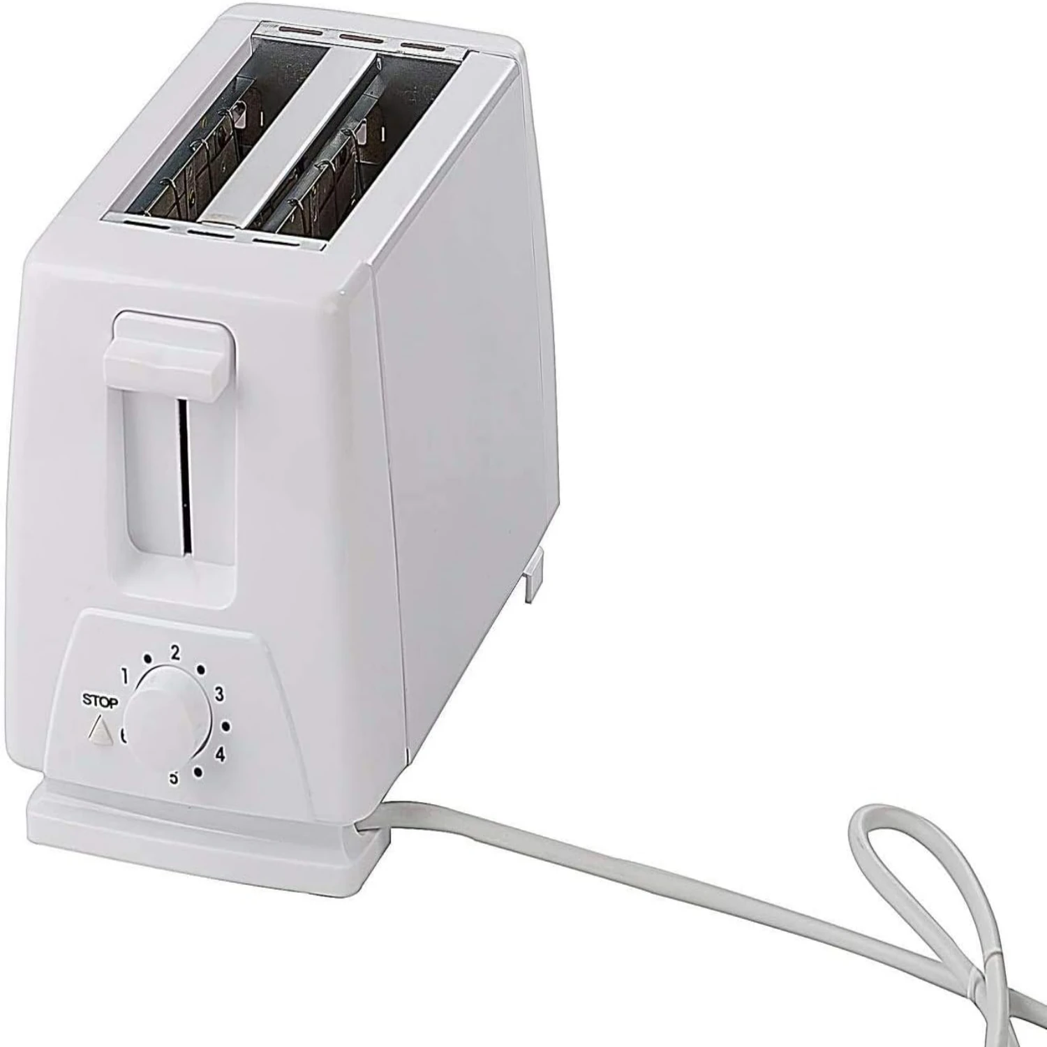 Практичный, очень широкий тостер из нержавеющей стали на 2 ломтика со съемным поддоном для крошек и 6 идеальными белыми настройками — идеальный отрыв