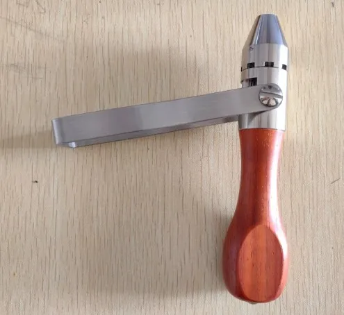 Multifunctional lever-type semi-automatic forward-reverse rotation labor-saving wooden handle vintage ratchet screwdriver