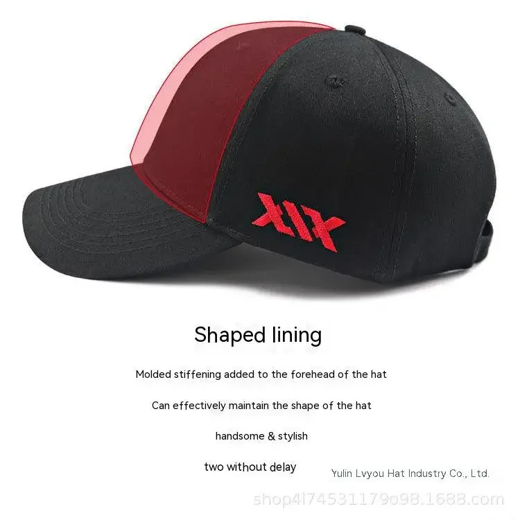 Oohmy Baseballkappe mit großem Kopf, für Männer, Frauen, Jugendliche, Jungen und Mädchen, große Baumwolle, Sporthüte, Übergröße, Snapback-Mütze, 56–58 cm, 60–68 cm – Detail 6