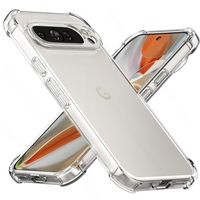 Clear Case for Google Pixel 9 Pro XL 5G Slim Soft TPU Protective Shell Cover on Googe Pixel9 Pixel9Pro Pixle 9a 9 a 9Pro 9ProXL