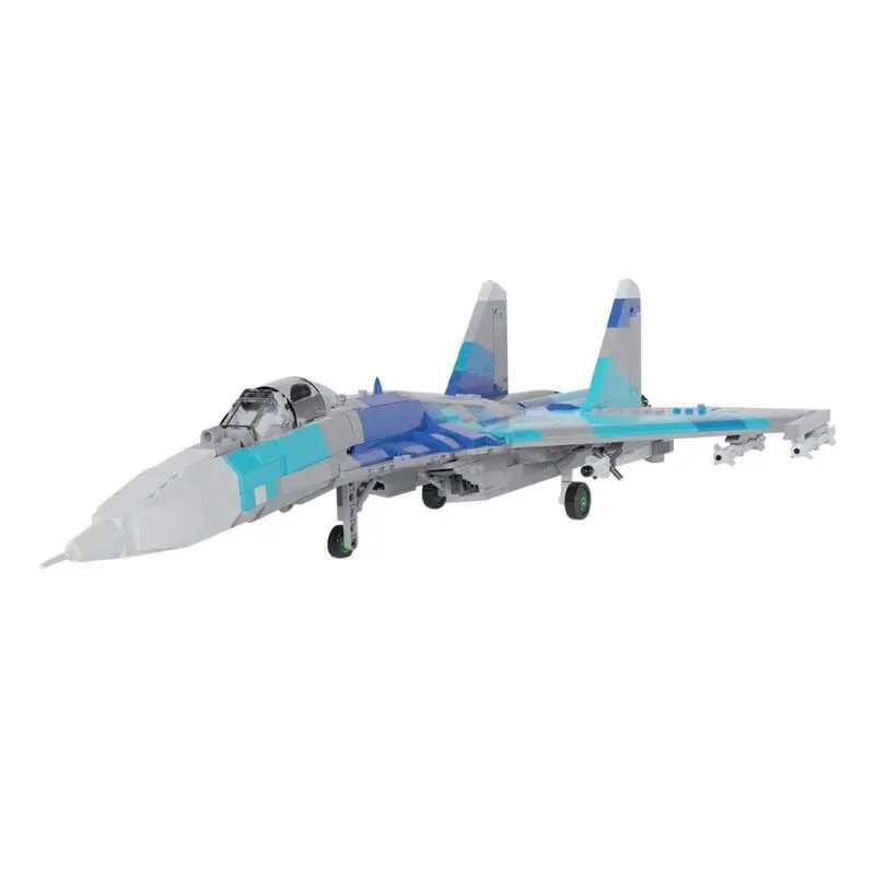 

Изготовленный на заказ набор российского сверхзвукового истребителя Sukhoi Su-27 MOC-170244 (1861 деталей)