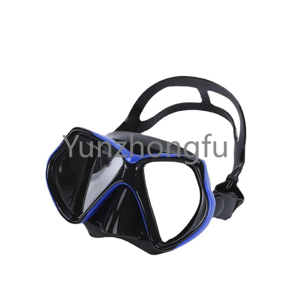 Swimming training set silicone tempered glass snorkeling Sambo new adult diving glasses underwater sports