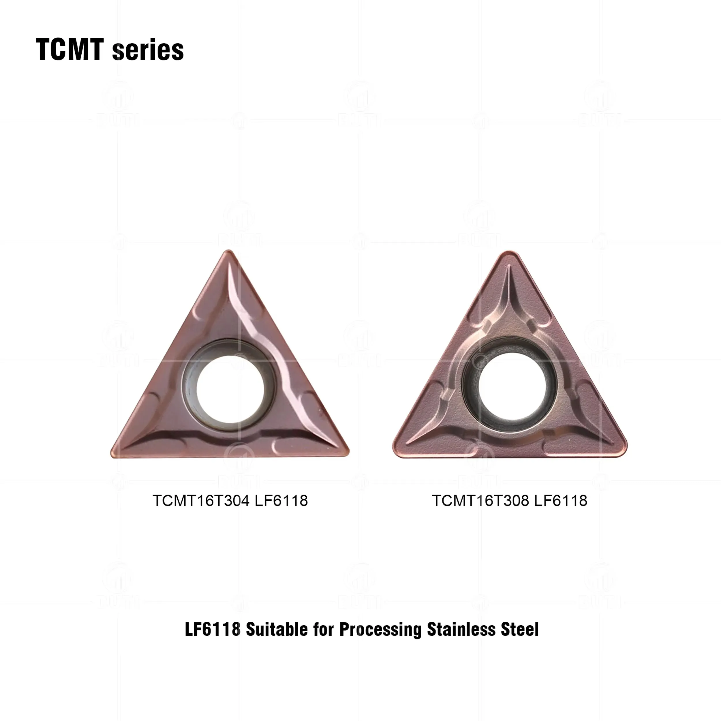 DESKAR 100% Original TCMT16T304 TCMT16T308 LF6118 Lathe Tool Carbide Inserts Turning Tools Blades For Processing Stainless Steel view 5