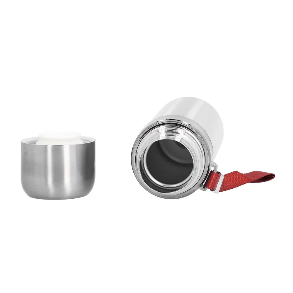 500ml Thermal Cup Rustless Steel Smooth Polished Tea Bottle Tight Sealing Lid Double Wall Insulated Thermal Mug Outdoor Hiking