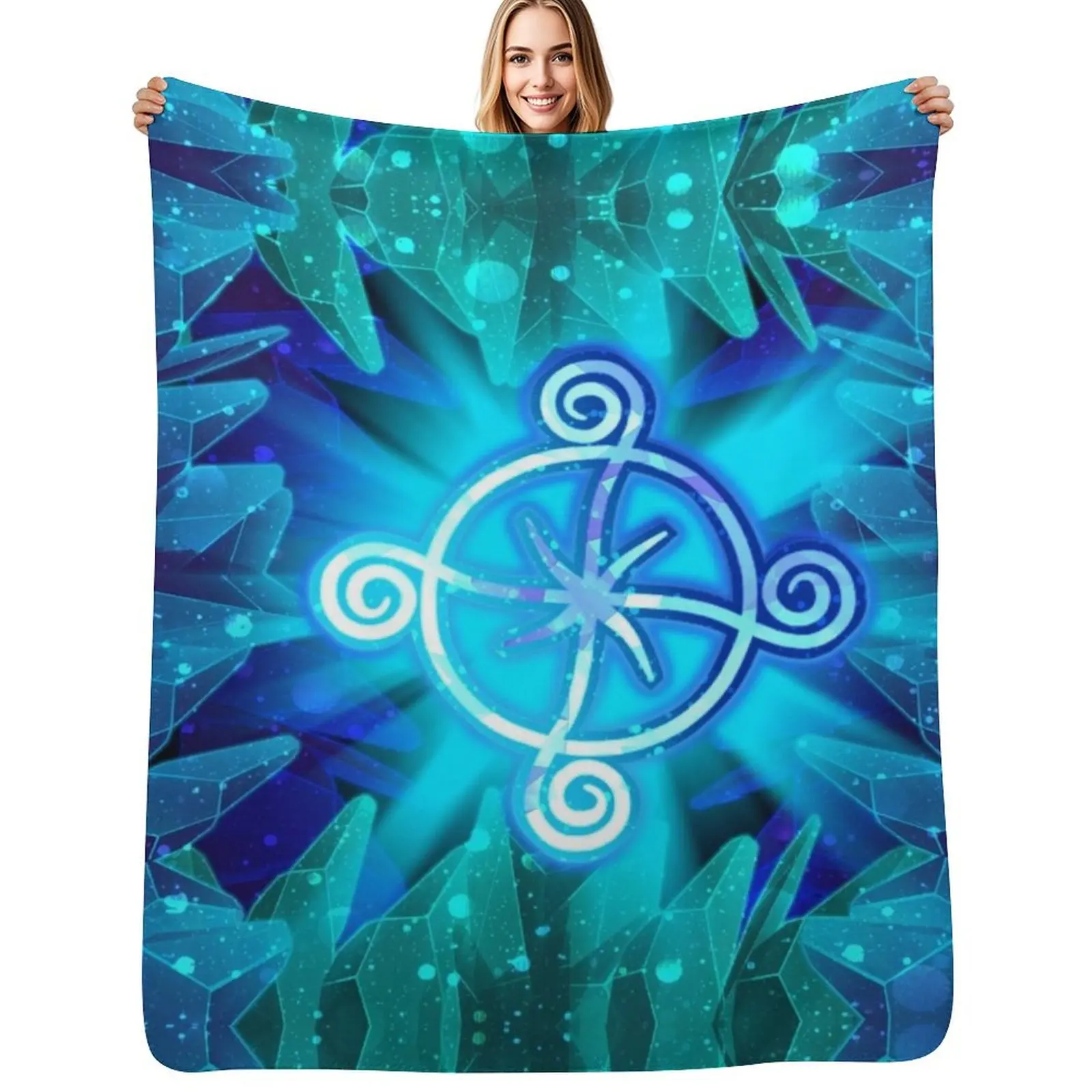 

Wizard101 - Ice School Throw Blanket Warm Accent Blanket for Living Room Decoration