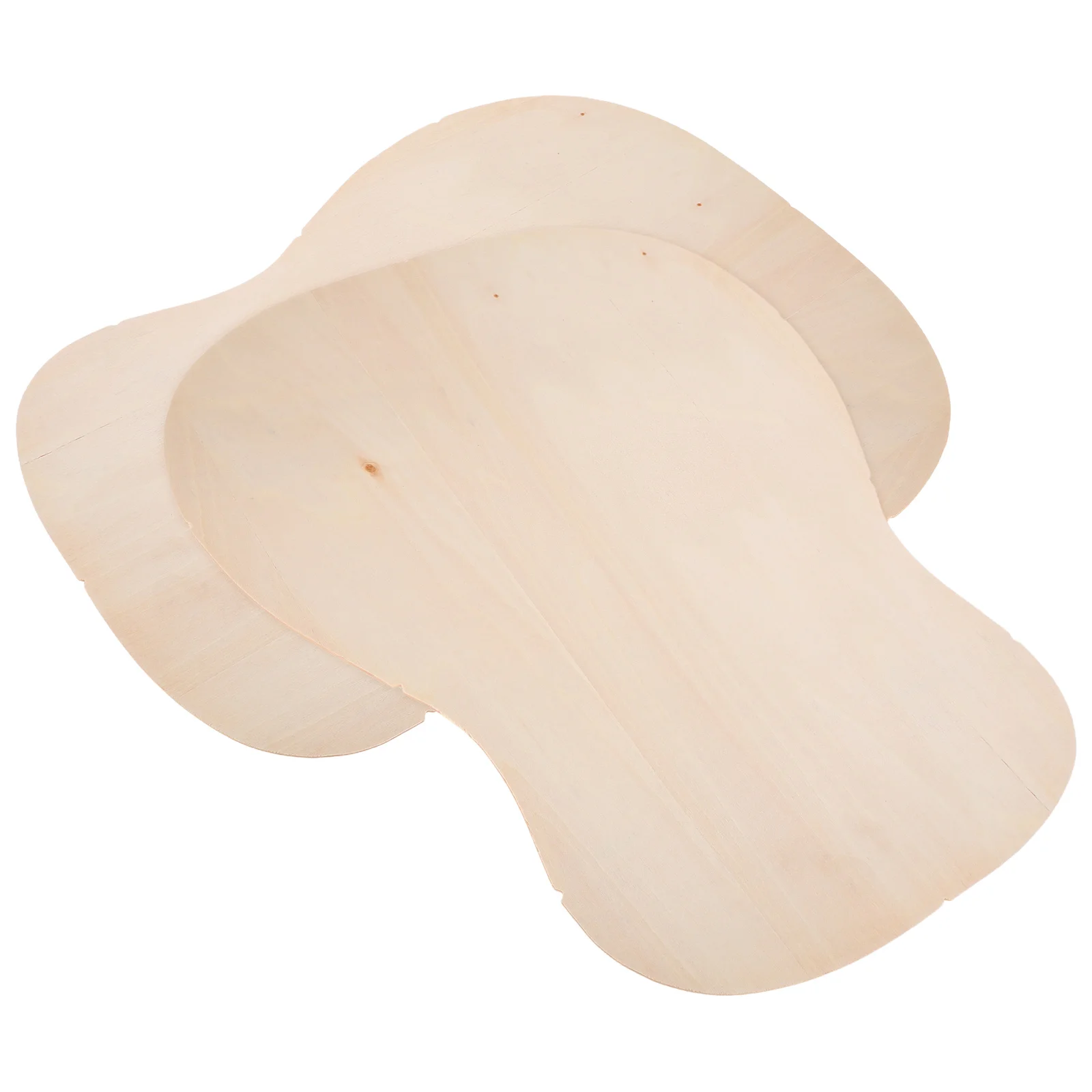 

Crafted Wood Headplate Guitar Top Panel Repair Parts Luthier Tools For Electric Acoustic Guitar Maintenance Accessories 2Pcs