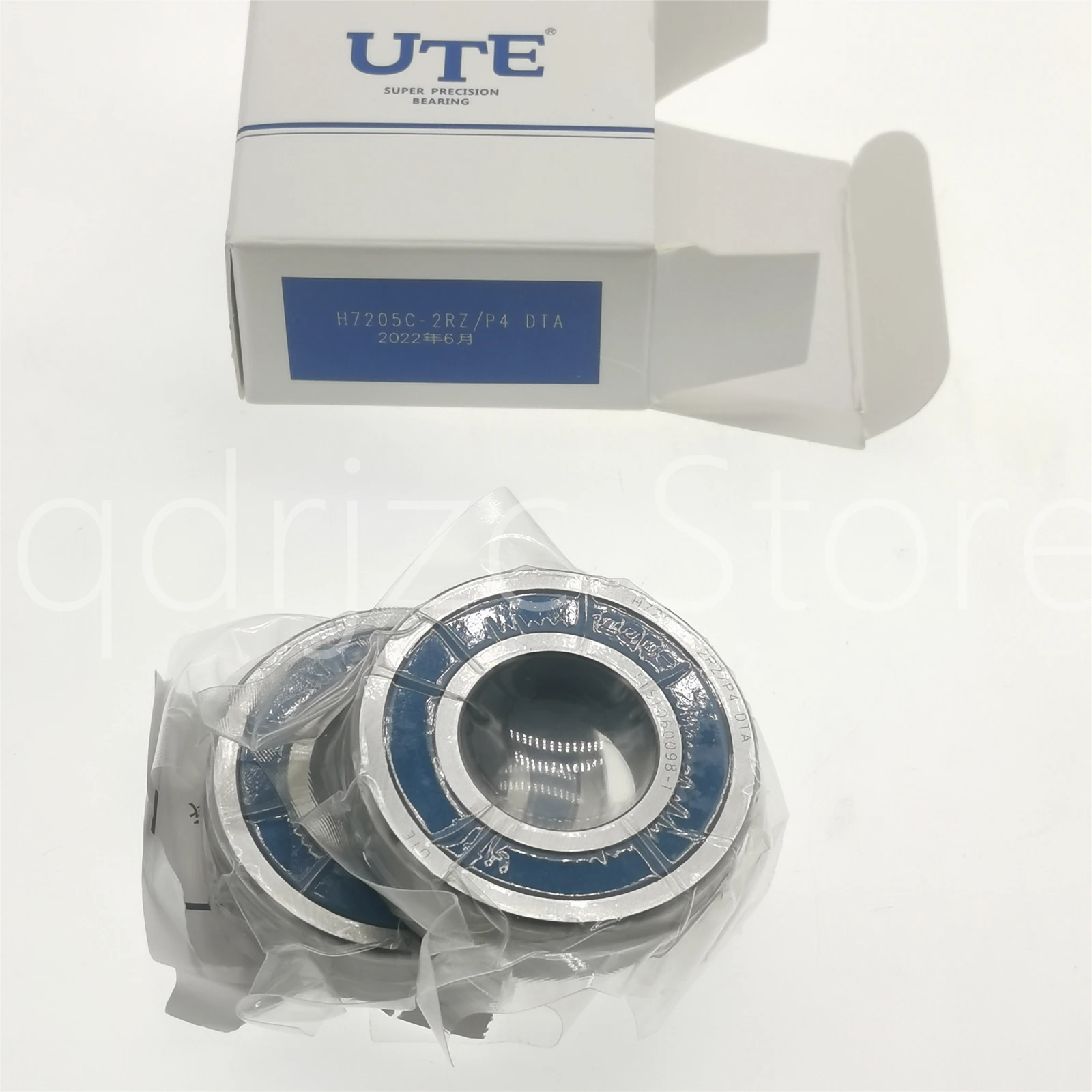 UTE precision engraving machine spindle bearing H7205C-2RZ/P4 DTA = 2X HSS7205-C-T-P4S-UL S7205CE/P4ADT