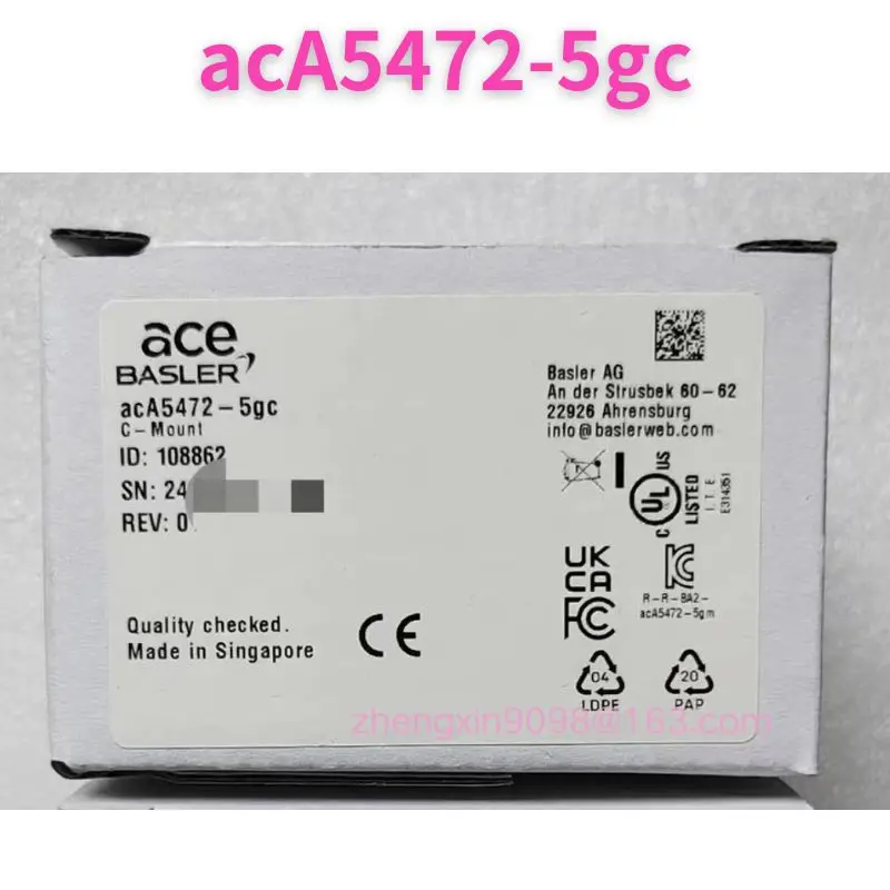 Brand New Original acA5472-5gc Industrial camera